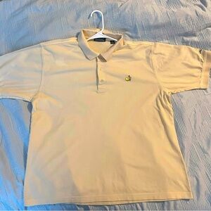 Men's Cream Polo Shirt